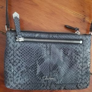 Cole Haan Snakeskin Crossbody Bag / Purse